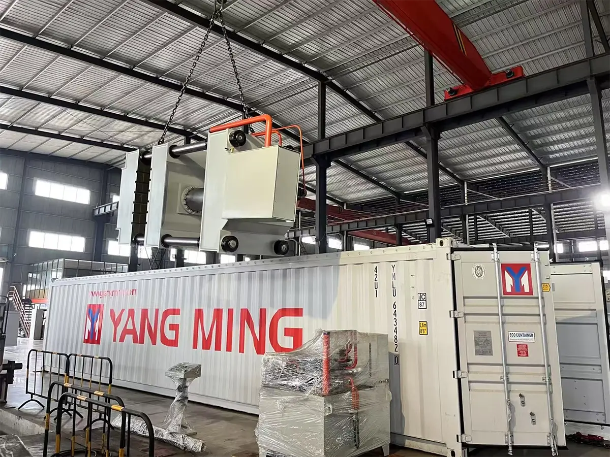 Successful Shipment of Four column hydraulic press to Southeast Asia Client