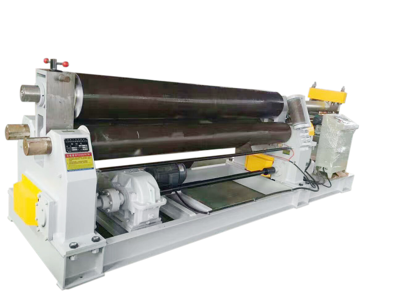 Mechanical 3-Roller Symmetrical Plate Rolling Machine