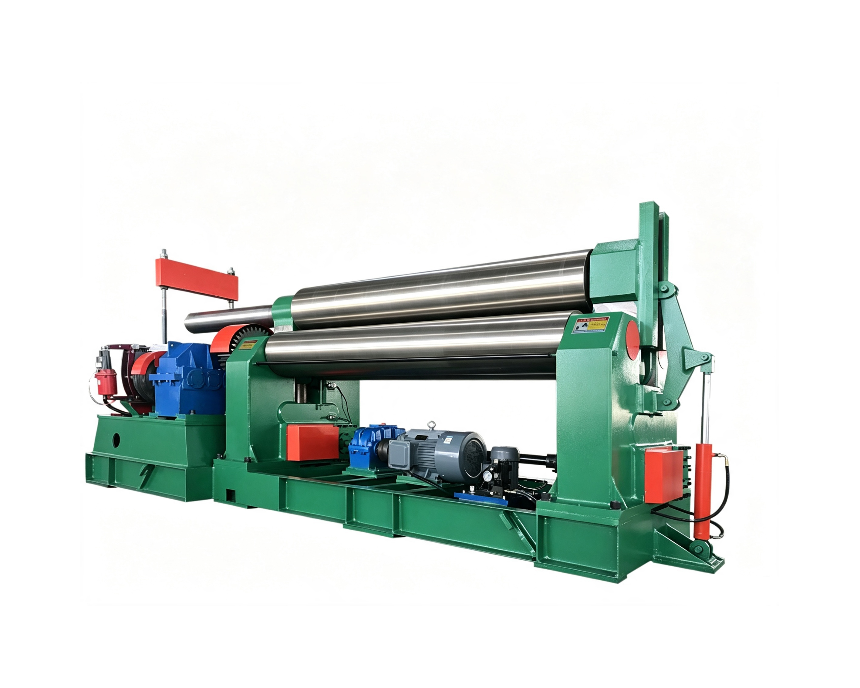 Mechanical 3-Roller Symmetrical Plate Rolling Machine