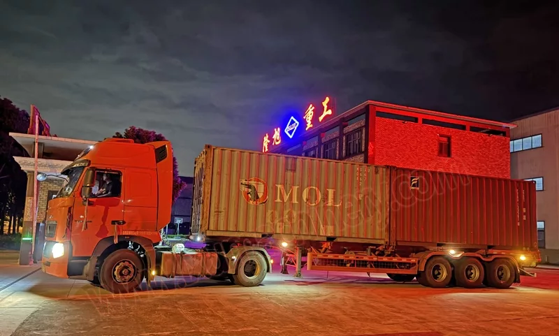 The Roll Straightening Machine Shipped to Malaysia